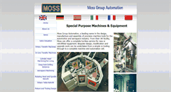 Desktop Screenshot of mossgroupautomation.com